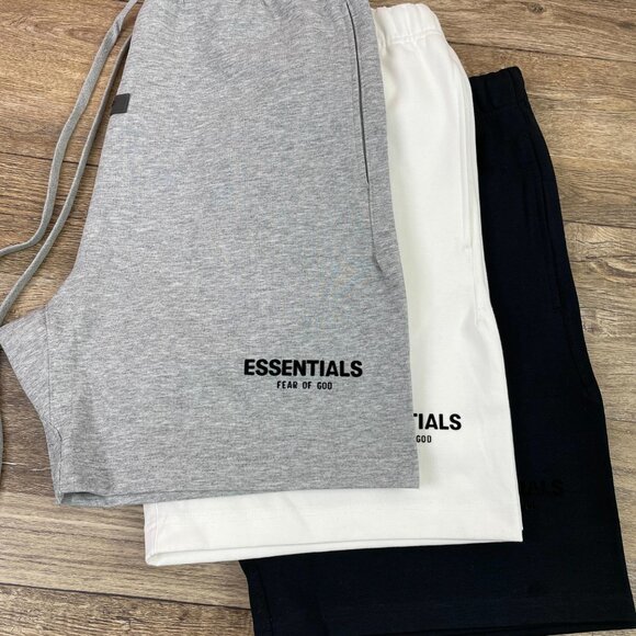 Fear of God Essentials Flocking Shorts Iron Spring Summer Season - Picture 10 of 10